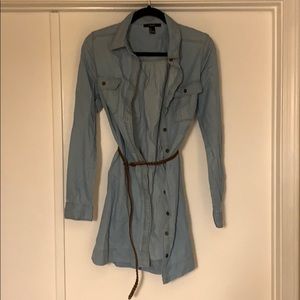 Light denim dress